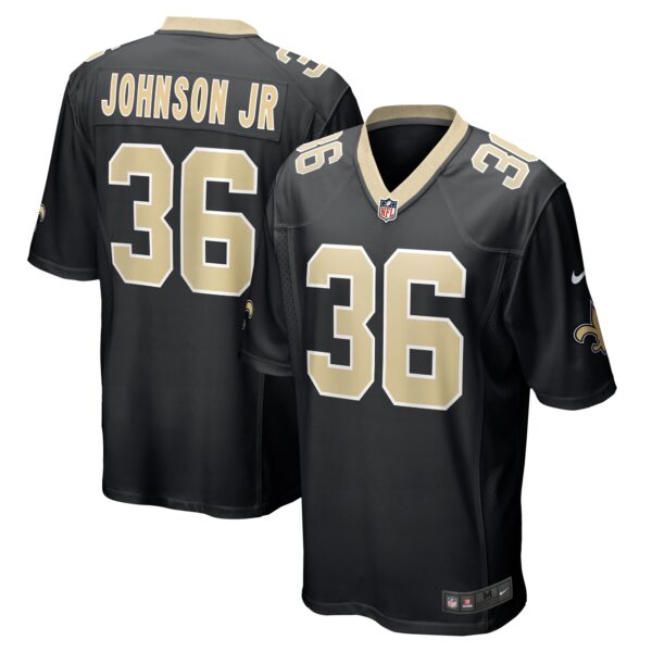 Anthony Johnson New Orleans Saints Nike Team Game Jersey Black