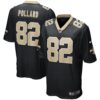 Bob Pollard New Orleans Saints Nike Game Retired Player Jersey Black