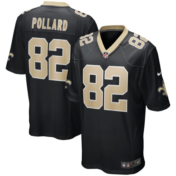 Bob Pollard New Orleans Saints Nike Game Retired Player Jersey Black