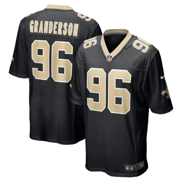 Carl Granderson New Orleans Saints Nike Game Jersey Black