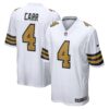 Derek Carr New Orleans Saints Nike Alternate Game Jersey White