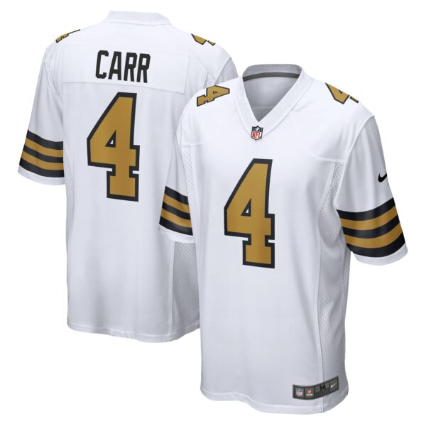 Derek Carr New Orleans Saints Nike Alternate Game Jersey White