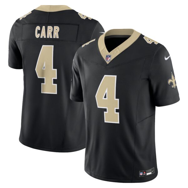 Derek Carr New Orleans Saints Nike Vapor FUSE Limited Jersey Black
