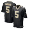 Lynn Bowden Jr New Orleans Saints Nike Team Game Jersey Black