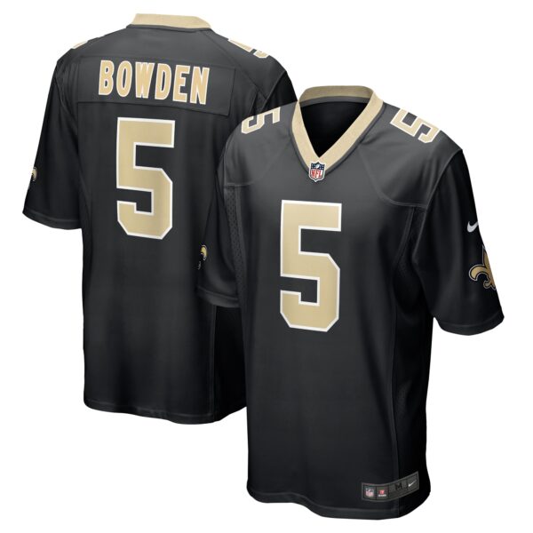 Lynn Bowden Jr New Orleans Saints Nike Team Game Jersey Black