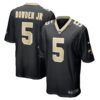 Lynn Bowden Jr New Orleans Saints Nike Team Game Jersey Black