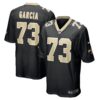 Max Garcia New Orleans Saints Nike Team Game Jersey Black