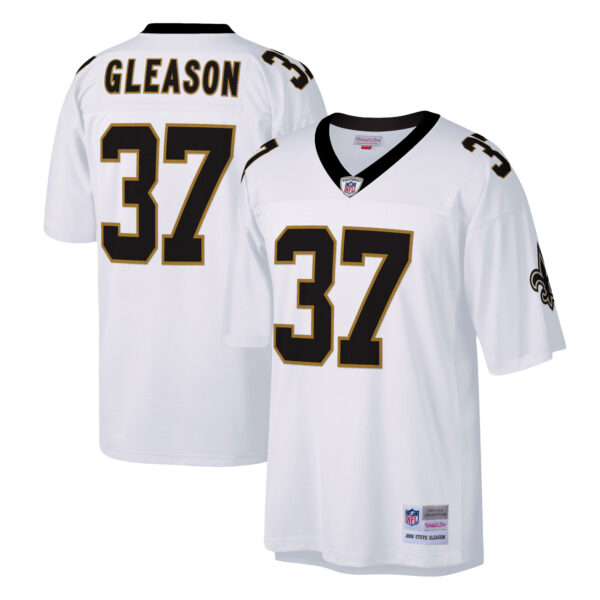 Steve Gleason New Orleans Saints Mitchell Ness Big Tall 2006 Retired Player Replica Jersey White