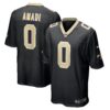 Ugo Amadi New Orleans Saints Nike Team Game Jersey Black