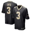 Wil Lutz New Orleans Saints Nike Game Jersey Black