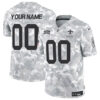 New Orleans Saints Active Player Custom 2024 FUSE Arctic Camo Salute To Service Limited Football Stitched Jersey