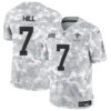 New Orleans Saints #7 Taysom Hill 2024 FUSE Arctic Camo Salute To Service Limited Football Stitched Jersey
