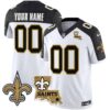 Saints 1987 Legacy Vapor Custom Jersey V2 – All Stitched – Youth – Inverted