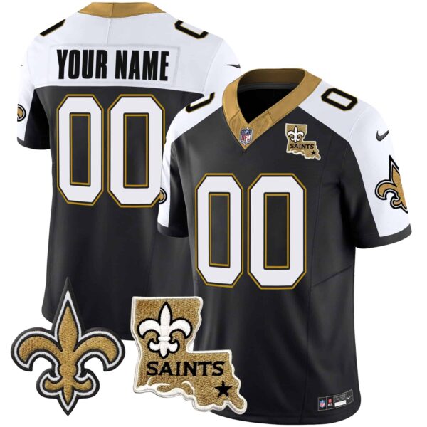 Saints 1987 Legacy Vapor Custom Jersey V2 – All Stitched – Men – Alternate