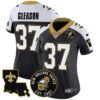 Women’s Saints Est. 1967 Patch Vapor Custom Jersey – All Stitched – Women – Steve Gleason