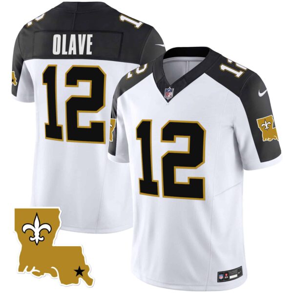 Youth’s Saints 1987 Legacy Vapor Jersey – All Stitched – Inverted – Chris Olave