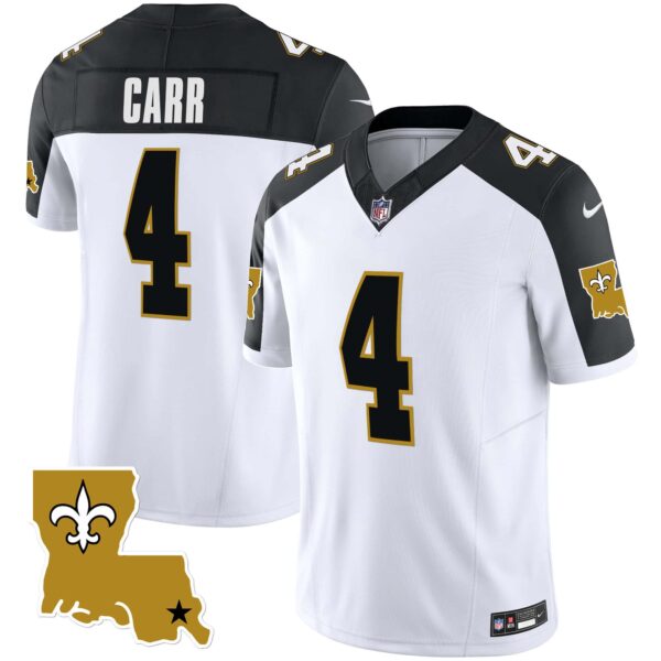 Youth’s Saints 1987 Legacy Vapor Jersey – All Stitched – Inverted – Derek Carr
