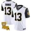 Youth’s Saints 1987 Legacy Vapor Jersey – All Stitched – Black Sleeves – Michael Thomas