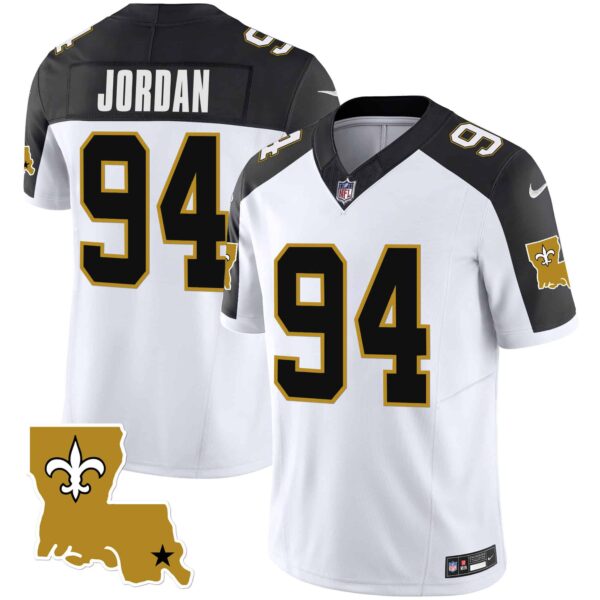 Youth’s Saints 1987 Legacy Vapor Jersey – All Stitched – Inverted – Cameron Jordan