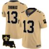 Youth’s Saints 1987 Legacy Vapor Jersey – All Stitched – Gold – Michael Thomas