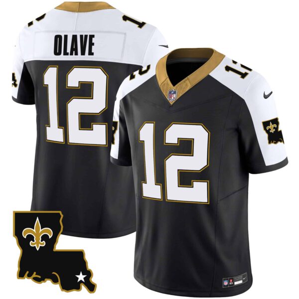 Youth’s Saints 1987 Legacy Vapor Jersey – All Stitched – Alternate – Chris Olave