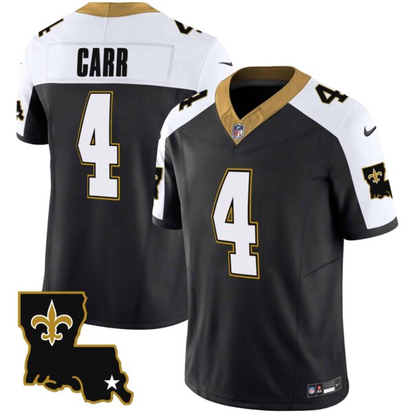 Youth’s Saints 1987 Legacy Vapor Jersey – All Stitched – Alternate – Derek Carr