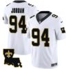 Youth’s Saints 1987 Legacy Vapor Jersey – All Stitched – White – Cameron Jordan