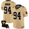 Youth’s Saints 1987 Legacy Vapor Jersey – All Stitched – Gold – Cameron Jordan