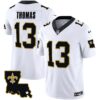 Youth’s Saints 1987 Legacy Vapor Jersey – All Stitched – White – Michael Thomas