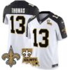 Men’s Saints Vapor Limited Jersey – New Orleans Patch – All Stitched – Inverted – Michael Thomas