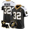 Men’s Saints EST. 1967 Patch Vapor Jersey – All Stitched – Alternate – Tyrann Mathieu