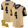 Men’s Saints 1987 Legacy Vapor Limited Jersey V2 – All Stitched – Gold – Derek Carr