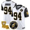 Men’s Saints EST. 1967 Patch Vapor Jersey – All Stitched – Black Sleeves – Cameron Jordan