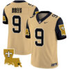 Men’s Saints 1987 Legacy Vapor Limited Jersey V2 – All Stitched – Gold – Drew Brees