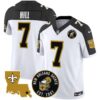 Men’s Saints EST. 1967 Patch Vapor Jersey – All Stitched – Inverted – Taysom Hill