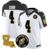 Men’s Saints EST. 1967 Patch Vapor Jersey – All Stitched – Inverted – Derek Carr