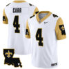 Men’s Saints 1987 Legacy Vapor Limited Jersey V2 – All Stitched – White – Derek Carr