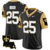 Men’s Saints 1987 Legacy Vapor Limited Jersey V2 – All Stitched – Black – Reggie Bush