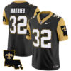 Men’s Saints 1987 Legacy Vapor Limited Jersey V2 – All Stitched – Black – Tyrann Mathieu