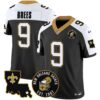 Men’s Saints EST. 1967 Patch Vapor Jersey – All Stitched – Alternate – Drew Brees