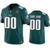 Philadelphia Eagles Active Player Custom Green 2023 FUSE With John Madden Jersey