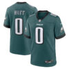 Philadelphia Eagles #0 Bryce Huff Game Men Jersey – Midnight Green