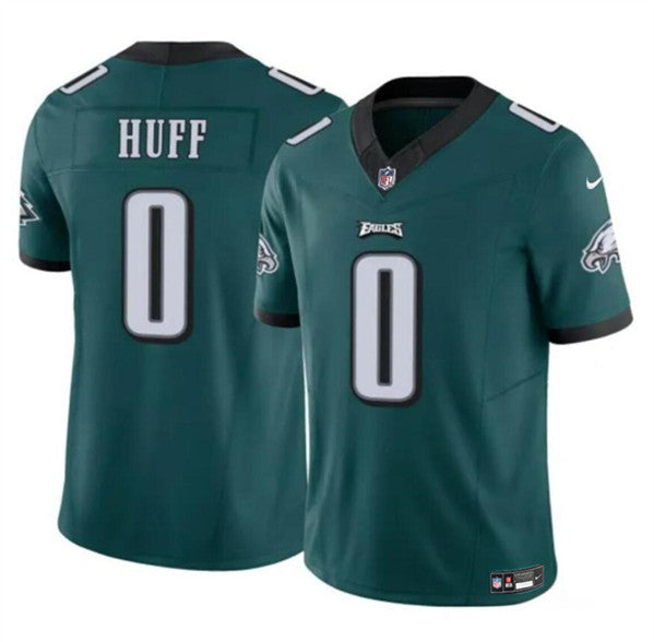 Philadelphia Eagles #0 Bryce Huff Green 2024 FUSE Vapor Jersey