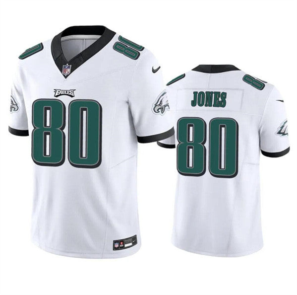 Philadelphia Eagles #80 Julio Jones White 2023 FUSE Vapor Untouchable Limited Football Stitched Jersey