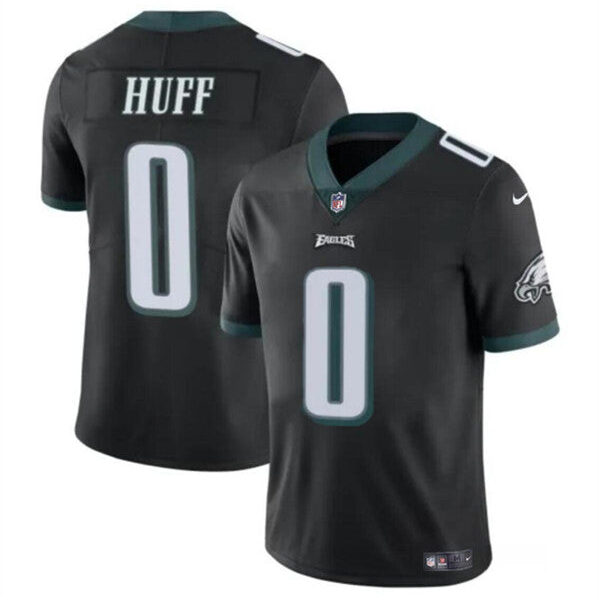 Philadelphia Eagles #0 Bryce Huff Black Vapor Untouchable Limited Football Stitched Jersey