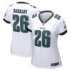 Philadelphia Eagles #26 Saquon Barkley Game Jersey – White