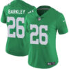 Philadelphia Eagles #26 Saquon Barkley Kelly Green Vapor Untouchable Limited Stitched Football Jersey