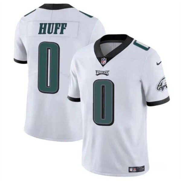 Philadelphia Eagles #0 Bryce Huff White Vapor Untouchable Limited Football Stitched Jersey