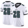Philadelphia Eagles #26 Saquon Barkley White 2023 FUSE Vapor Untouchable Limited Stitched Football Jersey