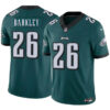 Philadelphia Eagles #26 Saquon Barkley Green 2023 FUSE Vapor Untouchable Limited Stitched Football Jersey